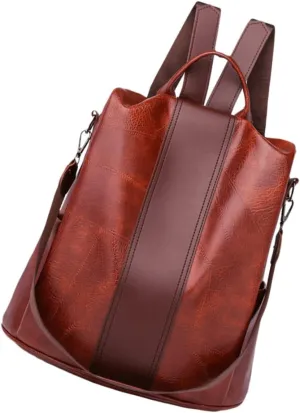 1Pc Fashion Women Theft Backpack Multi Functional Leisure Bag for Outdoor Travel Casual Knapsack for Daily Use and Travel