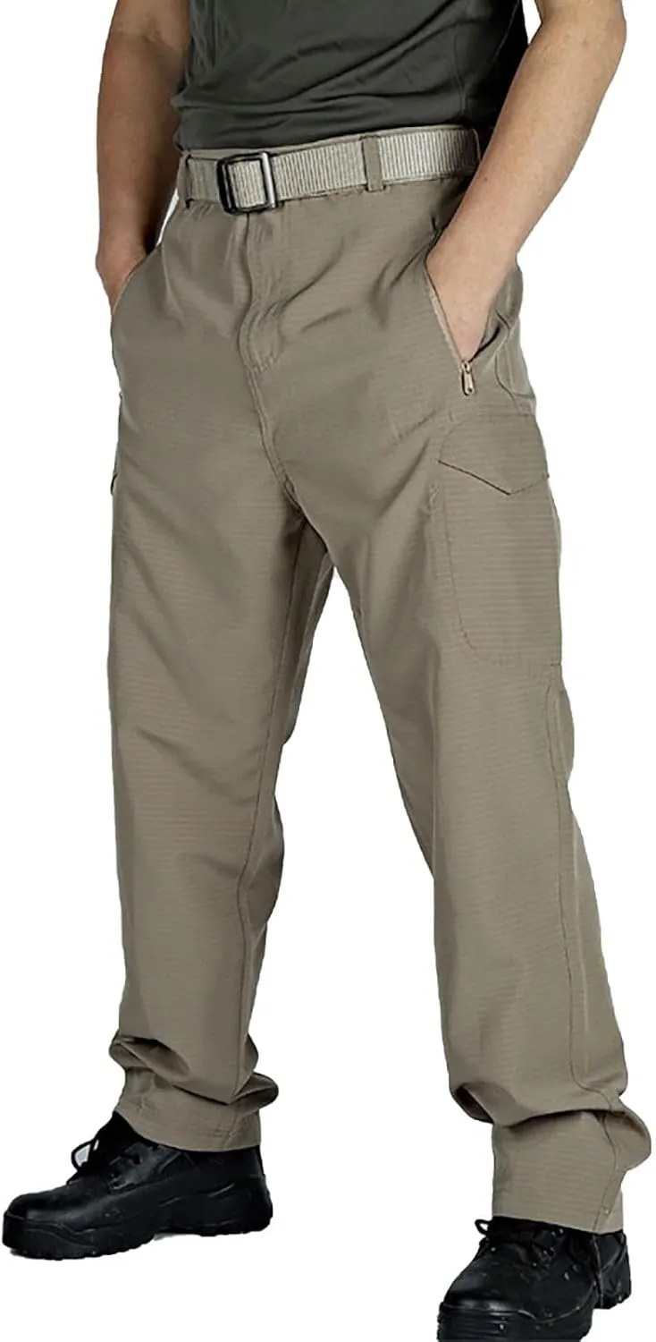 2025 Men's Casual Pants Slim Fit Elastic Loose Quick Dry Sports Pants
