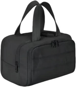 4-in-1 Puffy Multi-Functional Toiletry Bag, Large Capacity Travel Cosmetic Bag, Portable Cosmetic Bag Makeup Organizer, Makeup Accessories (Black)