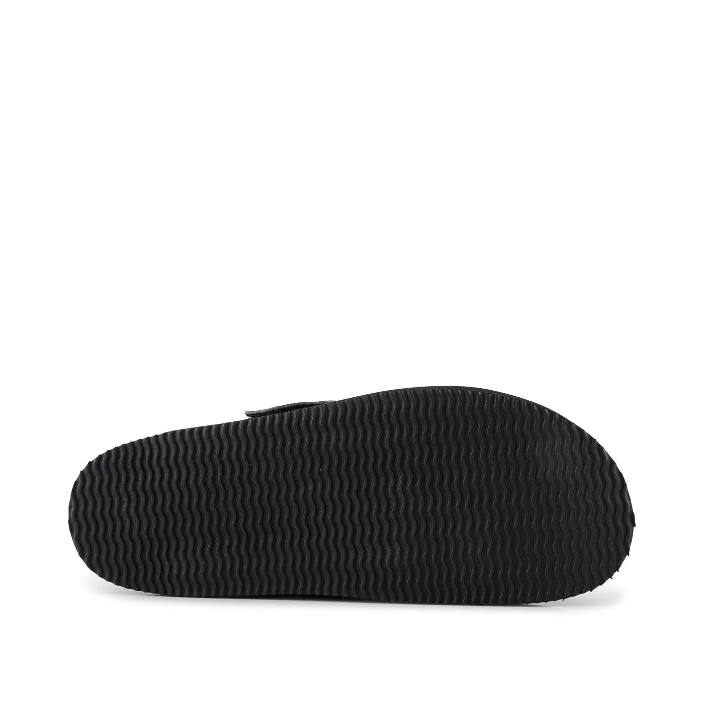 Able mule suede - BLACK
