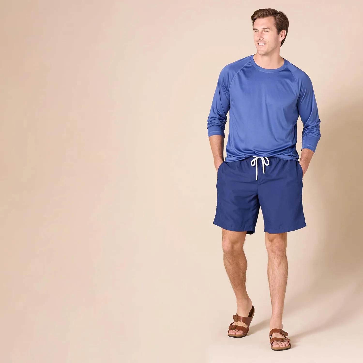 Amazon Essentials Men's 9" Quick-Dry Swim Trunk