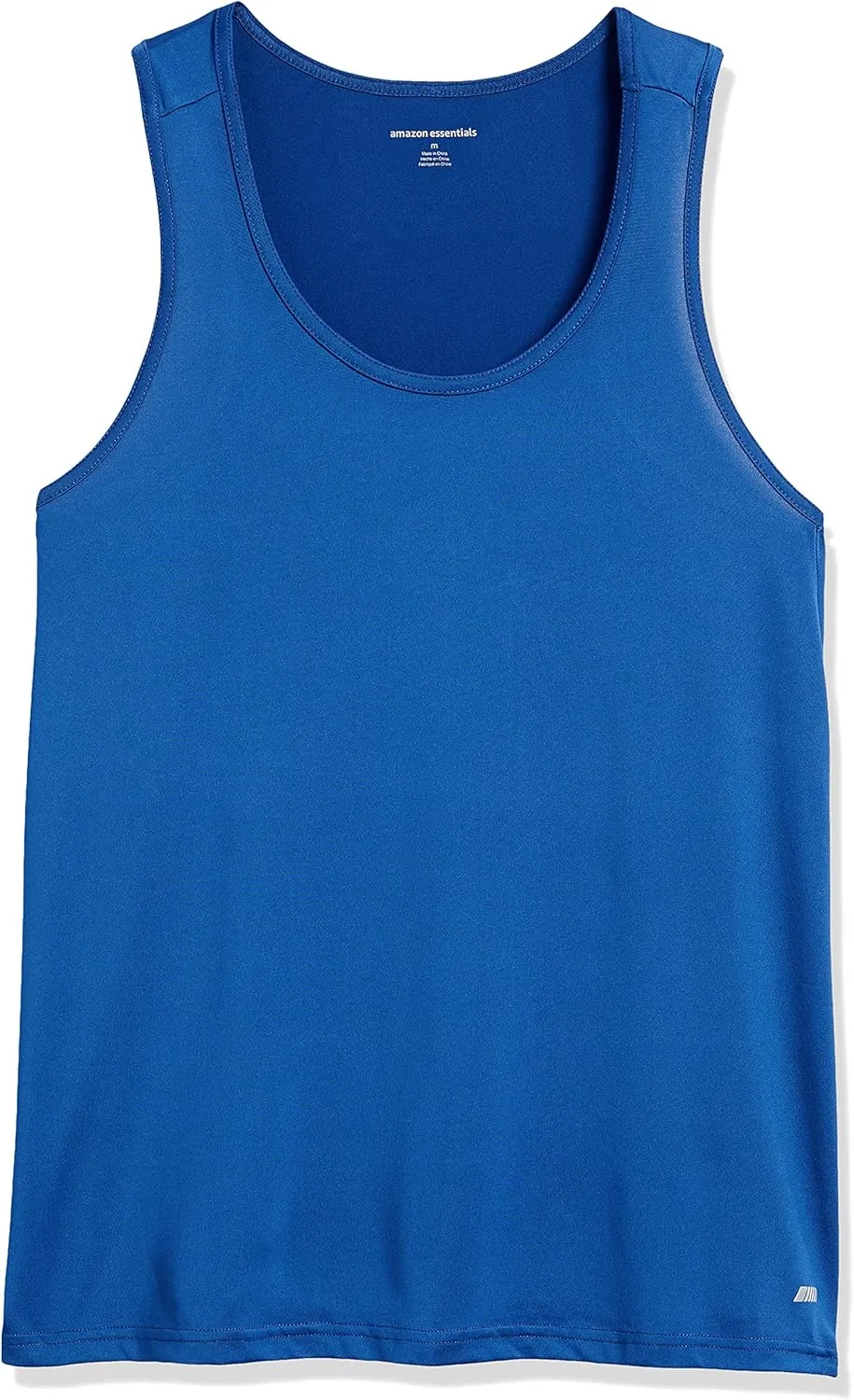 Amazon Essentials Men's Active Quick Dry Tech Stretch Lightweight Gym Tank Top