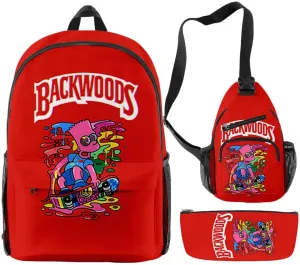 Anime Backpacks Casual Laptop Backpack Travel Bags for Men Women