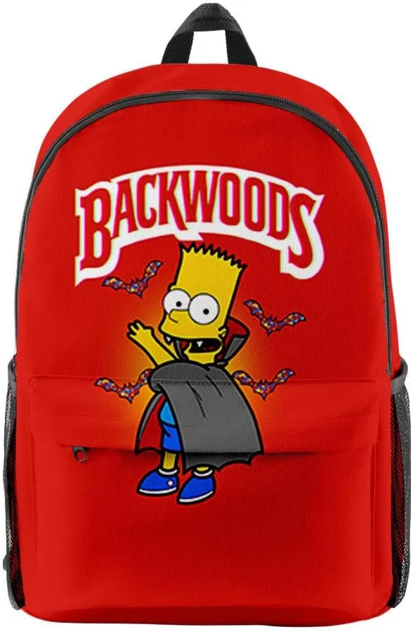 Anime Backpacks Casual Laptop Backpack Travel Bags for Men Women