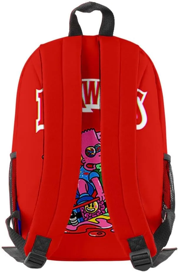 Anime Backpacks Casual Laptop Backpack Travel Bags for Men Women