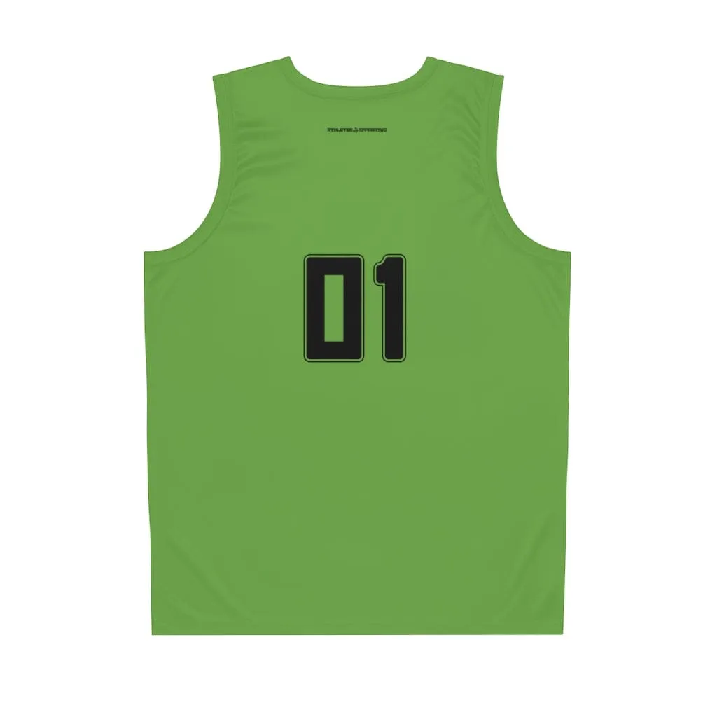 Athletic Apparatus Green BL Basketball Jersey