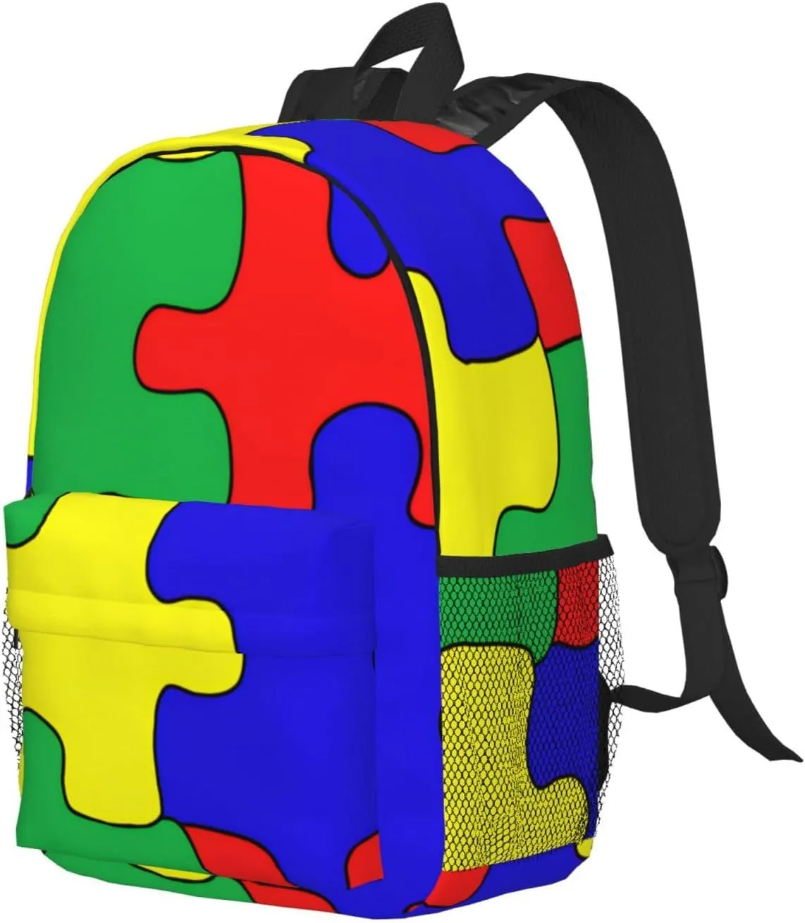 Autism Backpack Autism Awareness Casual Lightweight Travel Daypack Backpacks for Men Women Laptop Bags