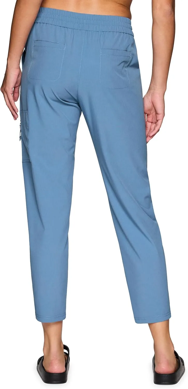 Avalanche Women's Everyday Hiking Quick Dry Woven Ripstop Ankle Pant with Pocket