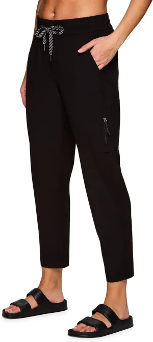 Avalanche Women's Everyday Hiking Quick Dry Woven Ripstop Ankle Pant with Pocket