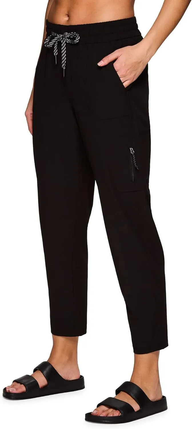 Avalanche Women's Everyday Hiking Quick Dry Woven Ripstop Ankle Pant with Pocket