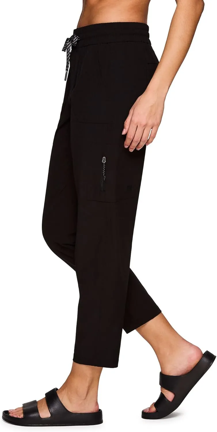 Avalanche Women's Everyday Hiking Quick Dry Woven Ripstop Ankle Pant with Pocket