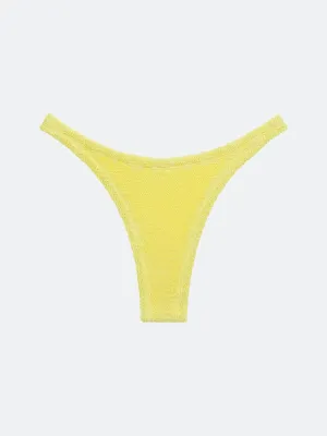 BALBOA BIKINI BOTTOM - PASTEL YELLOW