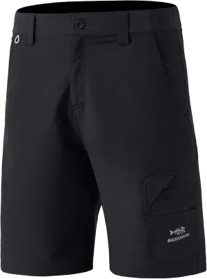 BASSDASH 10.5 Mens Fishing Cargo Shorts Quick Dry UPF 50  Water Resistant FP01M