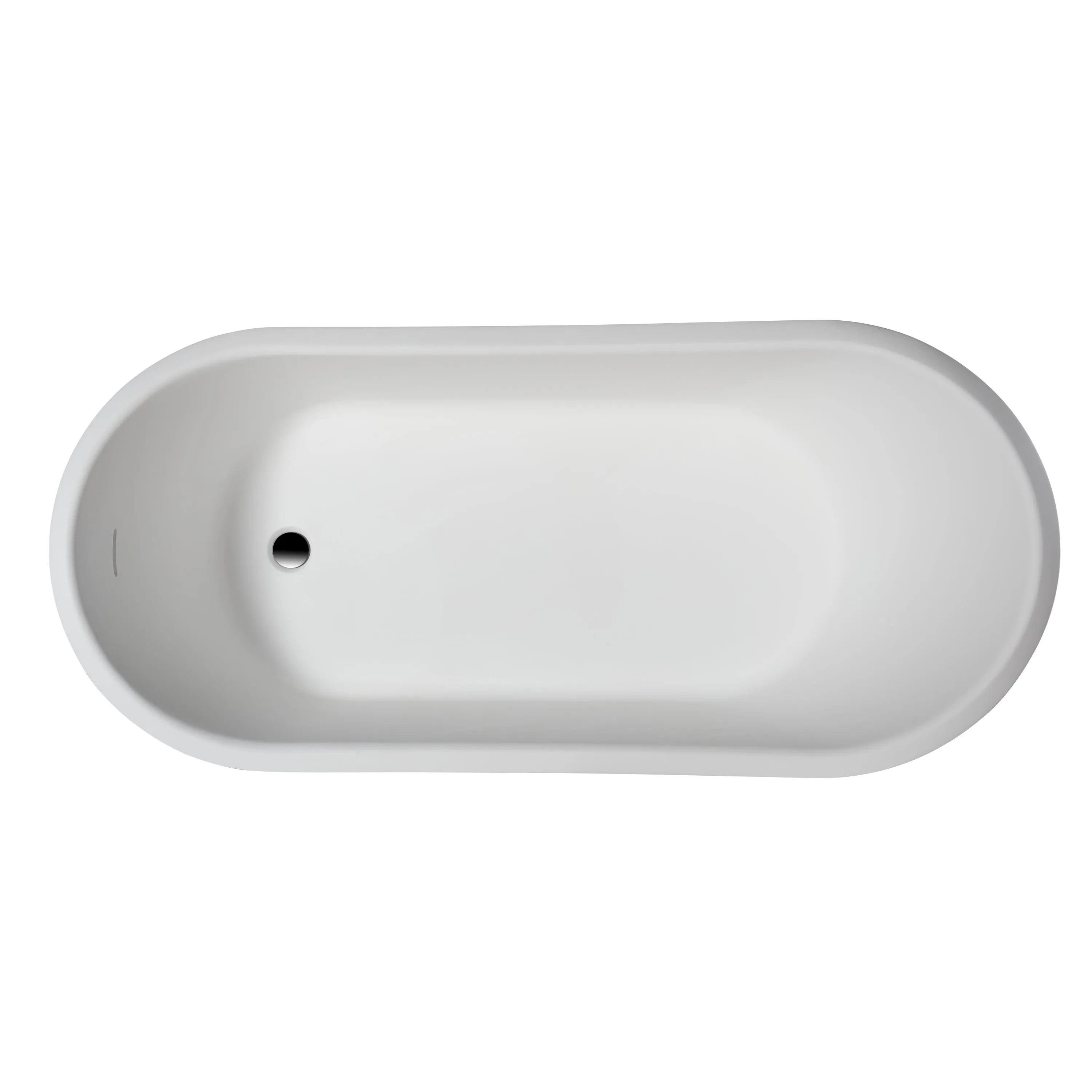 Becki 67" Freestanding Double Slipper Resin Tub