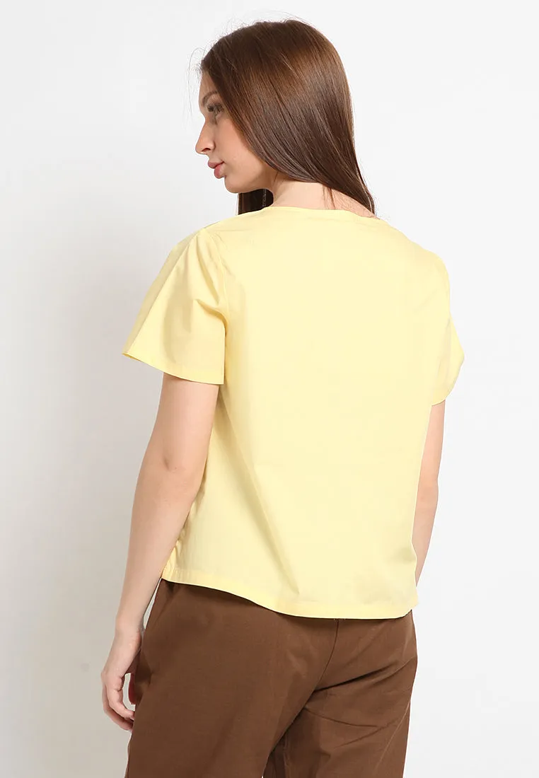 Boxy Cotton Blouse