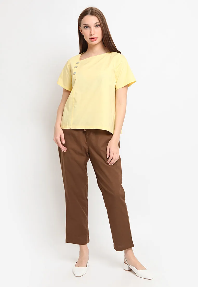 Boxy Cotton Blouse