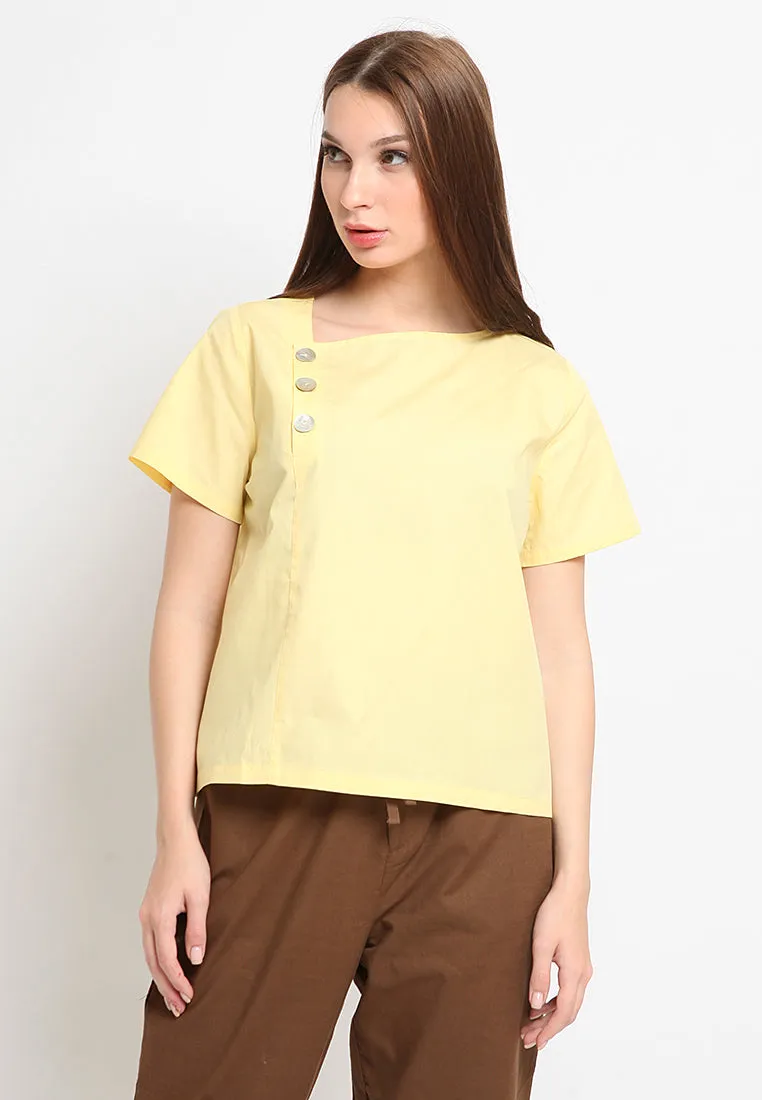 Boxy Cotton Blouse