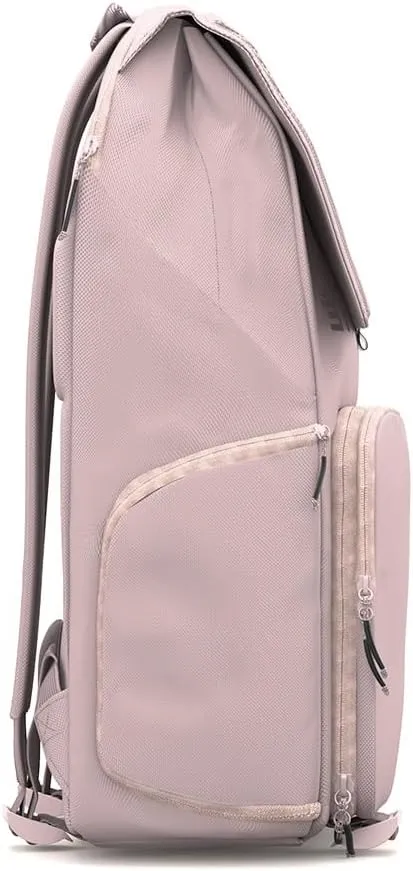 BREVITE - The Runner - Compact Camera Backpacks for Photographers - A Minimalist & Travel-friendly Photography Backpack Compatible With Both Laptop & DSLR Accessories 18L (Blush Pink)