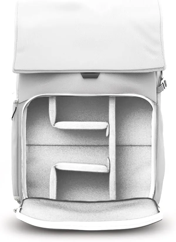 BREVITE - The Runner - Compact Camera Backpacks for Photographers - A Minimalist & Travel-friendly Photography Backpack Compatible With Both Laptop & DSLR Accessories 18L (Nimbus Gray)