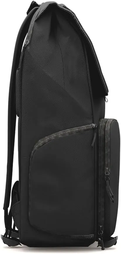 BREVITE - The Runner - Compact Camera Backpacks for Photographers - A Minimalist & Travel-friendly Photography Backpack Compatible With Both Laptop & DSLR Accessories 18L (Triple Black)