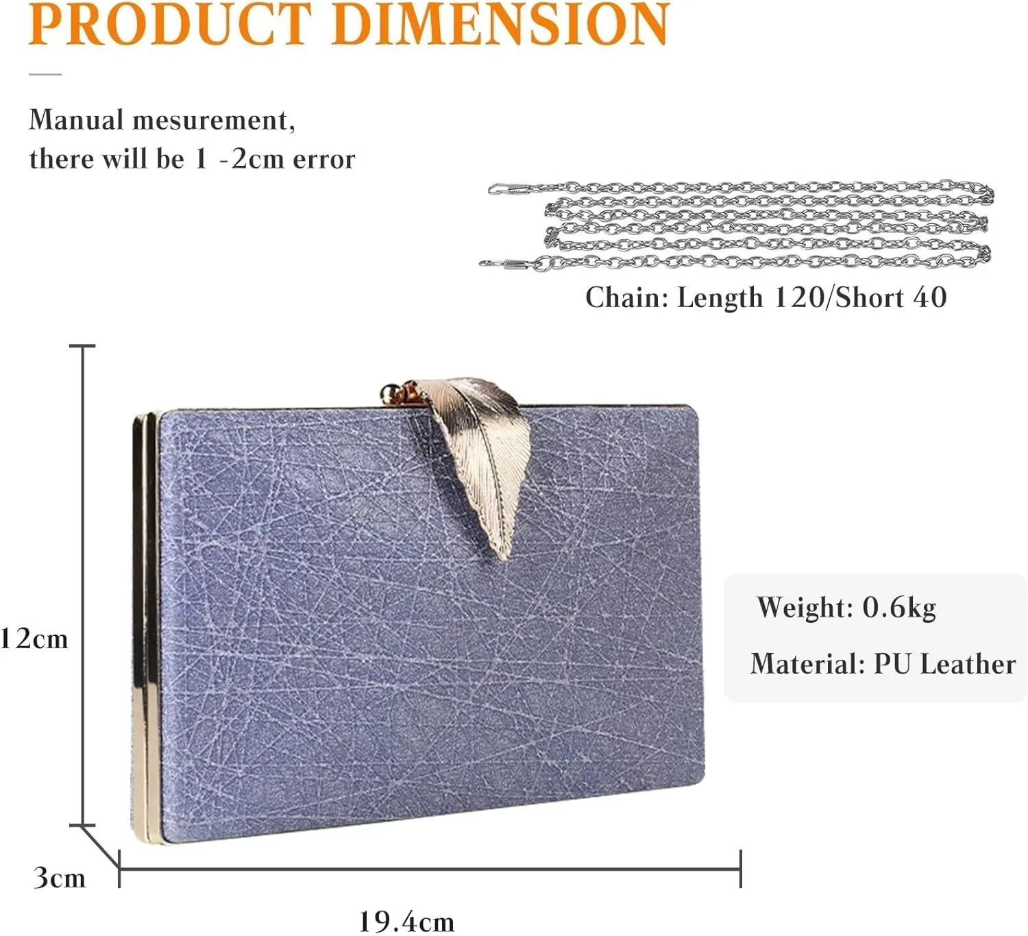 Bridal Wedding Handbag Sparkly Glitter Shoulder Elegant Crossbody Clutch Purses for Women Evening