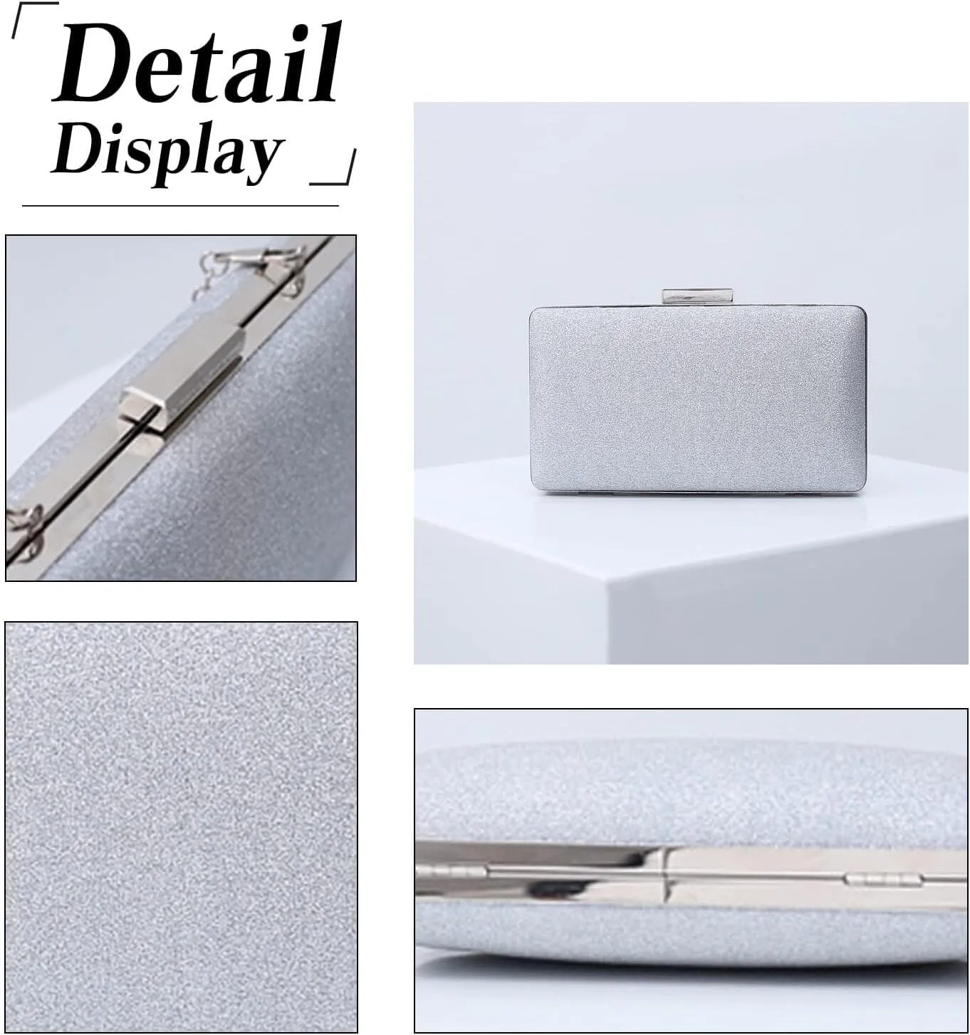 Bridal Wedding Purse Bling Shoulder Elegant Party Prom Bride Banquet Crossbody Evening Clutch Handbag