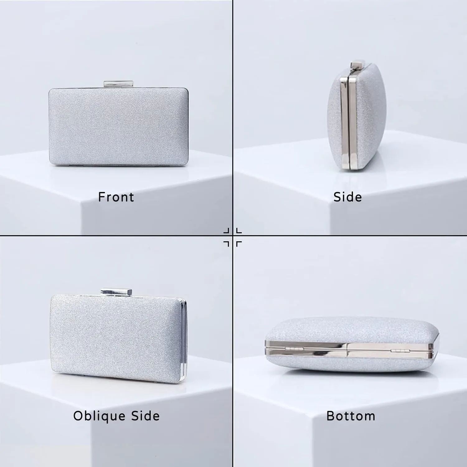 Bridal Wedding Purse Bling Shoulder Elegant Party Prom Bride Banquet Crossbody Evening Clutch Handbag