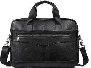 Business Briefcase Cross-shoulder Crossbody Handbag Multi-layer Storage Work Bag