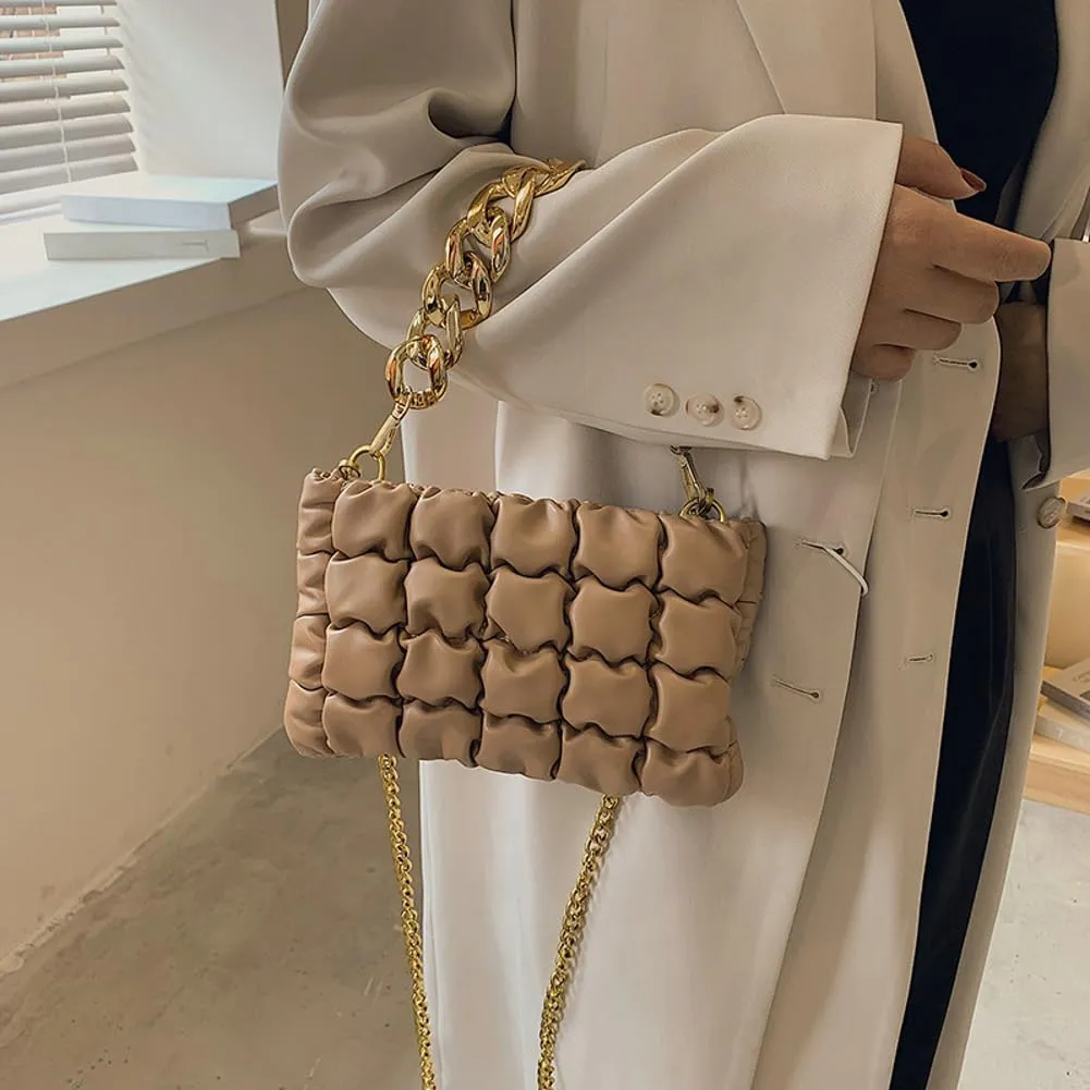 Charm Clutch Purses for Women Elegant Evening Bags for Women Formal Crossbody Shoulder Bag for Wedding Cocktail Prom Party
