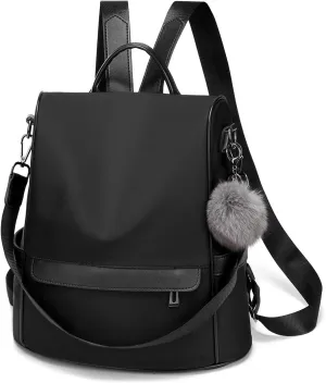 CHERUTY Women Backpack Purse Nylon Anti-theft Fashion Casual Lightweight Travel Shoulder Bag