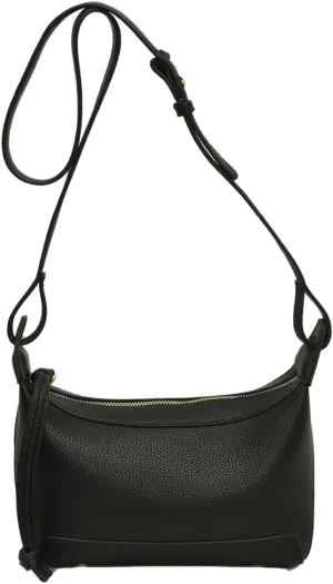 Chic Crossbody Bag for Women PU Leather Shoulder Purses Fashion Small Tote Handbag Dumpling Shape Satchel