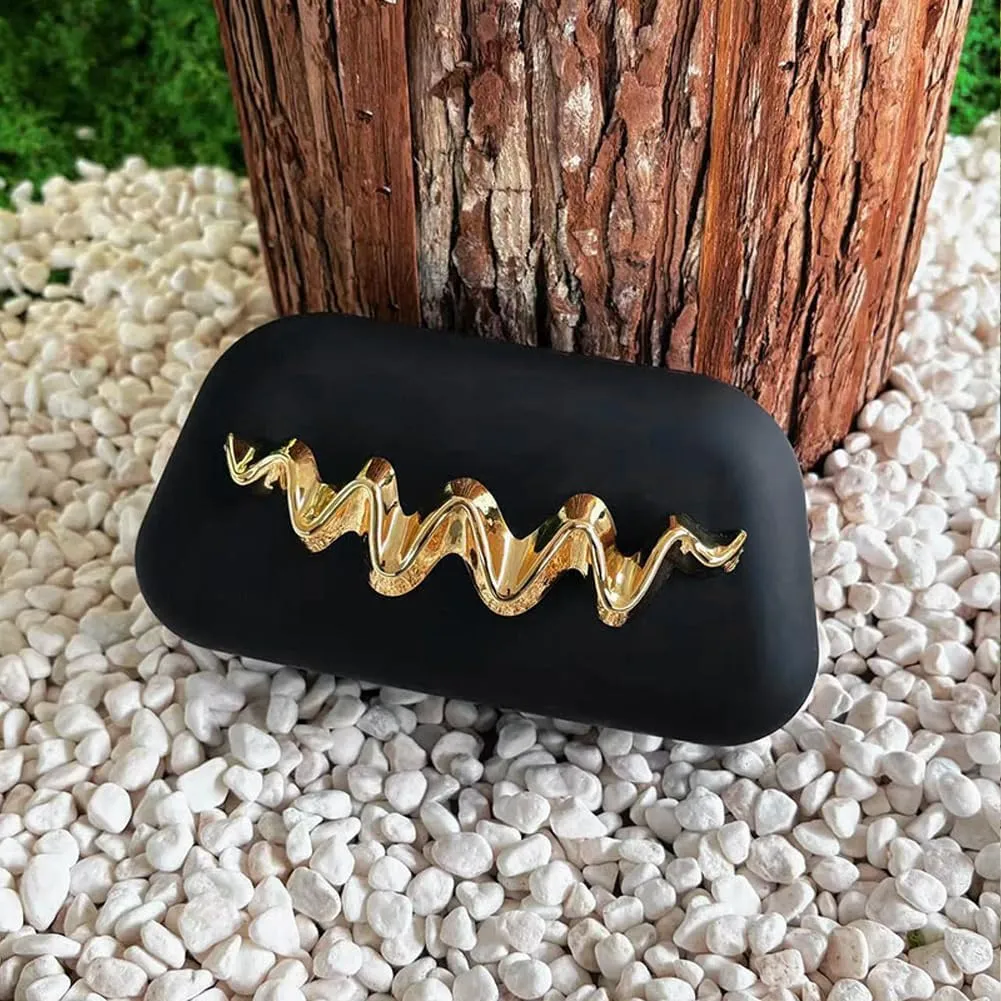 Clutch Purses for Women Chic Frosted Acrylic Evening Bag Formal Designer Handbags for Wedding Party Prom