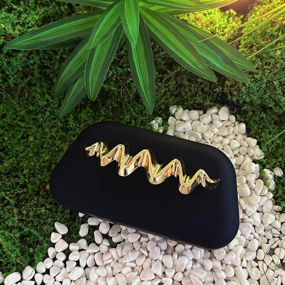 Clutch Purses for Women Chic Frosted Acrylic Evening Bag Formal Designer Handbags for Wedding Party Prom