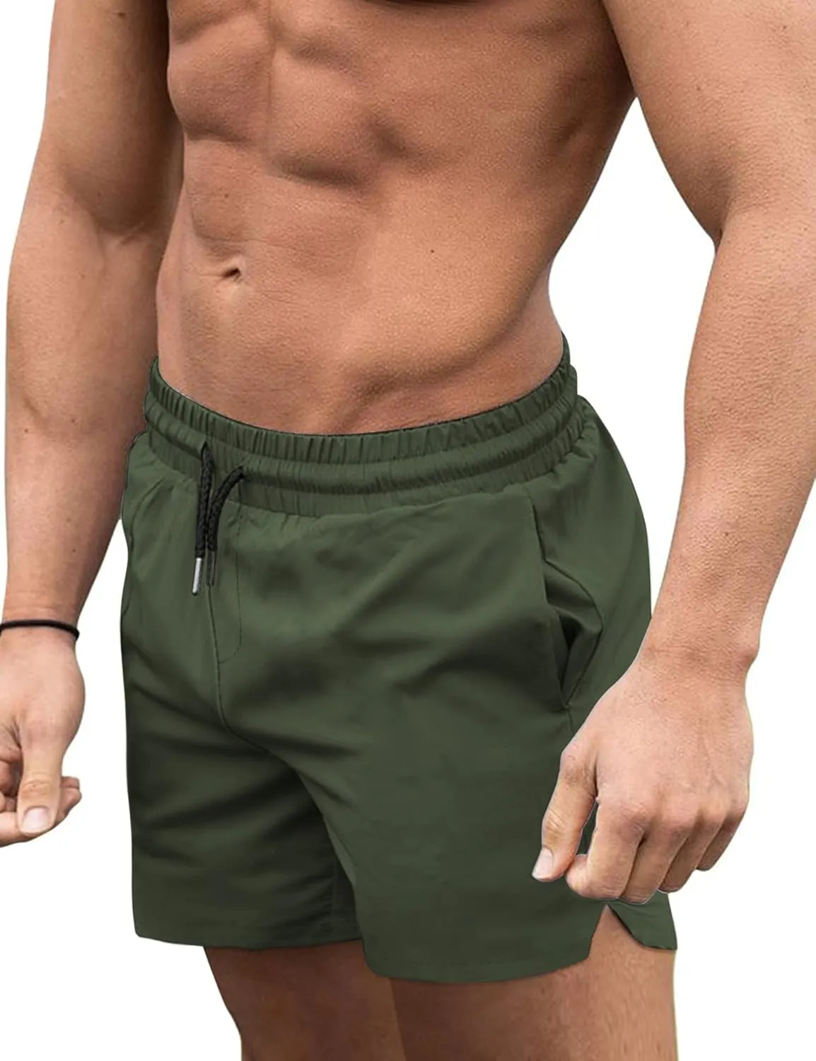 COOFANDY Men's Swim Trunks Quick Dry Board Shorts Swimsuit Swimwear Bathing Suit