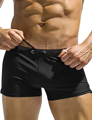 COOFANDY Men's Swimsuit Camo Quick Dry Mens Swimming Shorts Trunks with Pockets