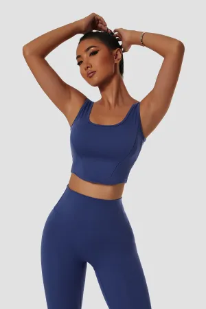Corset Seamed Tank Top