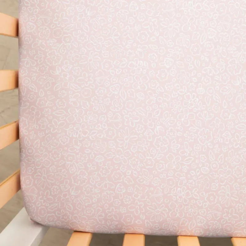 Cotton Jersey Fitted Crib Sheets