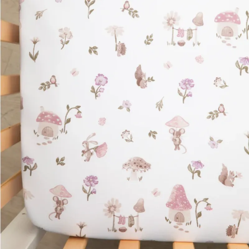 Cotton Jersey Fitted Crib Sheets