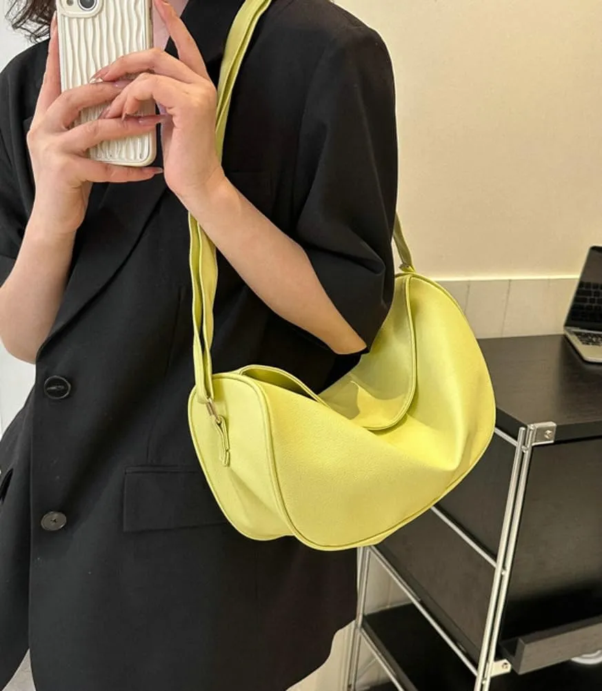 Crossbody Purses Womens Chic PU Leather Purse Stylish Handbag Shoulder Bag Satchel