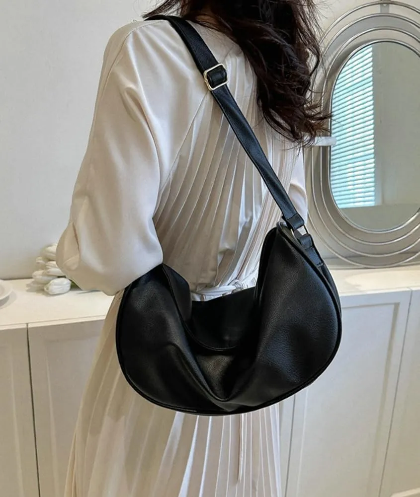 Crossbody Purses Womens Chic PU Leather Purse Stylish Handbag Shoulder Bag Satchel