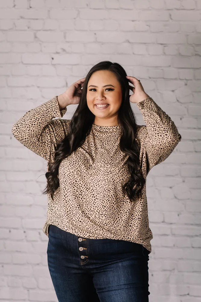 Doin' Fine Leopard Top