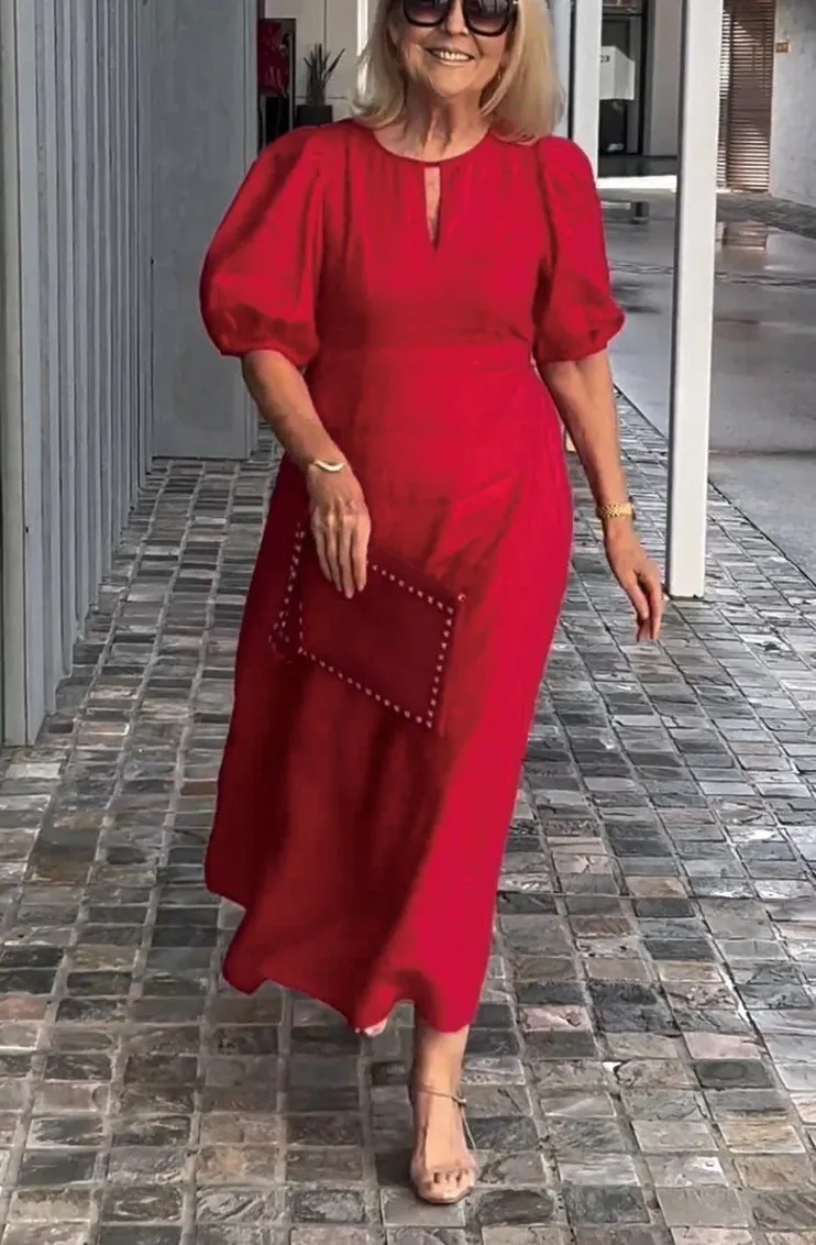 Elena | Graceful Midi Dress