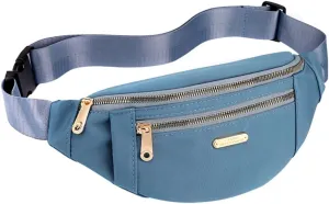 Fanny Pack Women Urban Waist Pack Women Lightweight Waist Bag Women Functional Fanny Pack for Workout Traveling Running