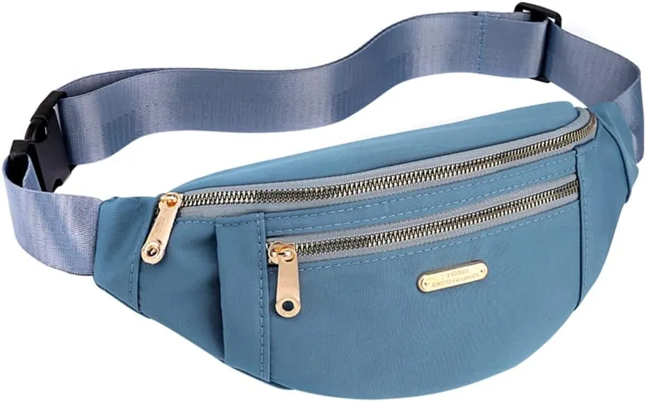 Fanny Pack Women Urban Waist Pack Women Lightweight Waist Bag Women Functional Fanny Pack for Workout Traveling Running