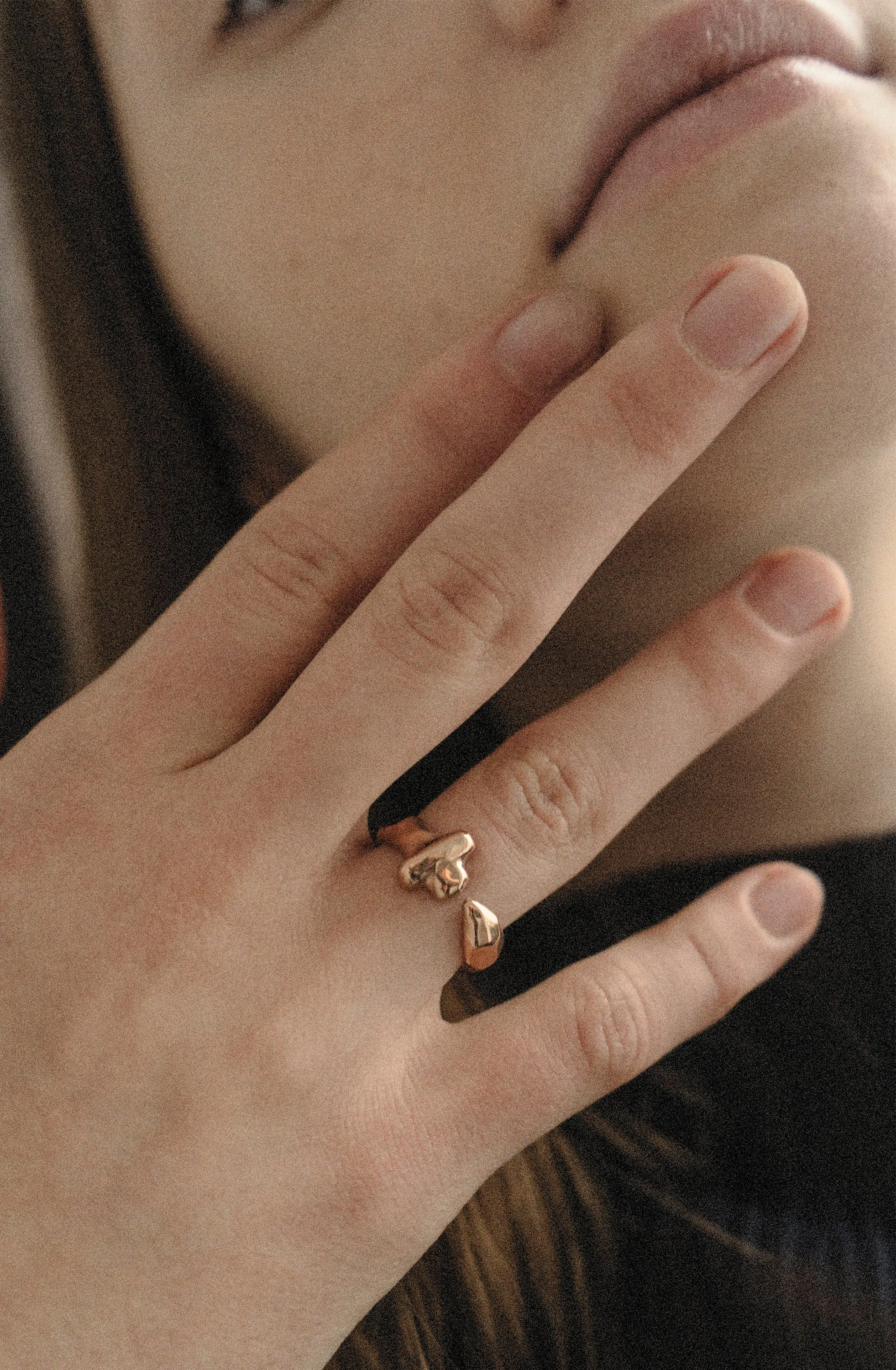 Feminine vs. Masculine Golden Ring