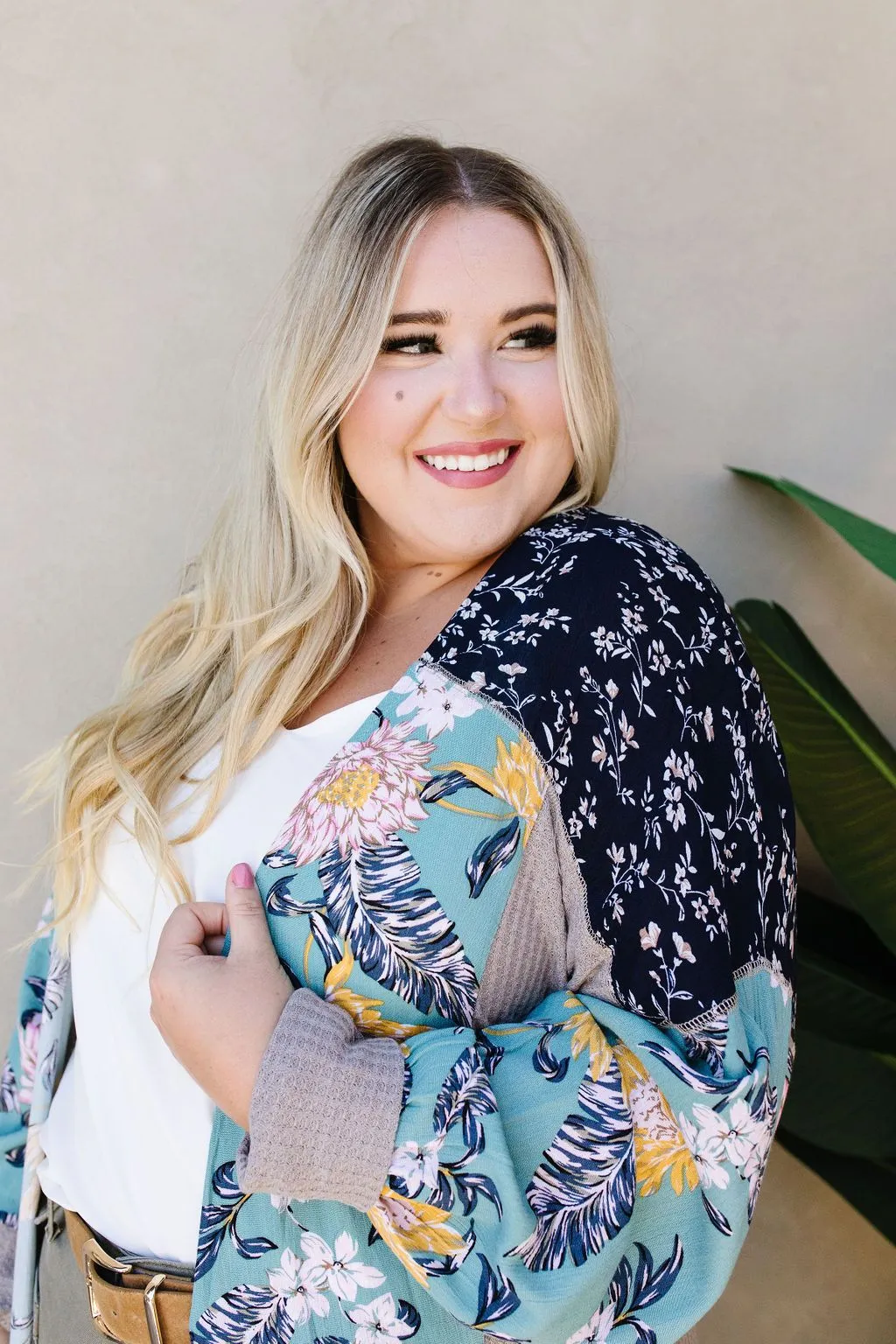Flower Patch Long Cardigan