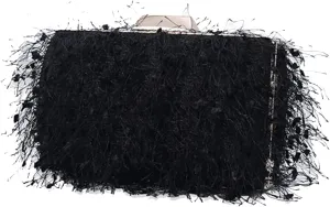 Fluffy Evening Shoulder Bridal Wedding Handbag Elegant Crossbody Small Clutch Purses for Women