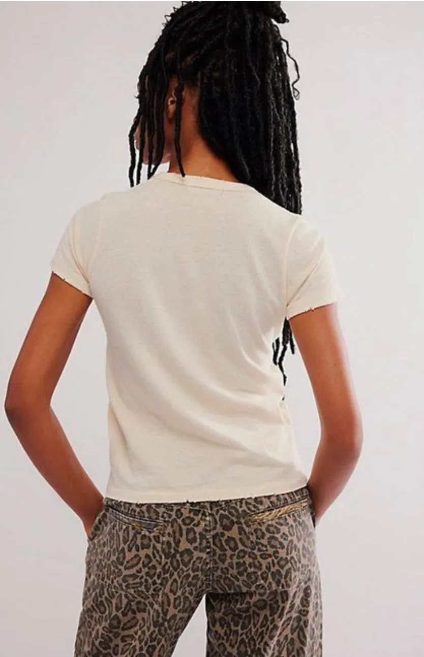 Ford Mustang Stripe Graphic Tee-FINAL SALE
