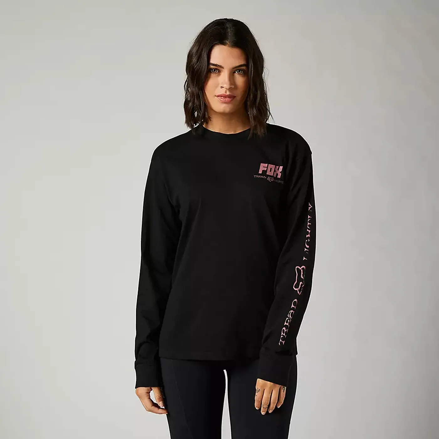 Fox Black Tread Lightly Tshirt