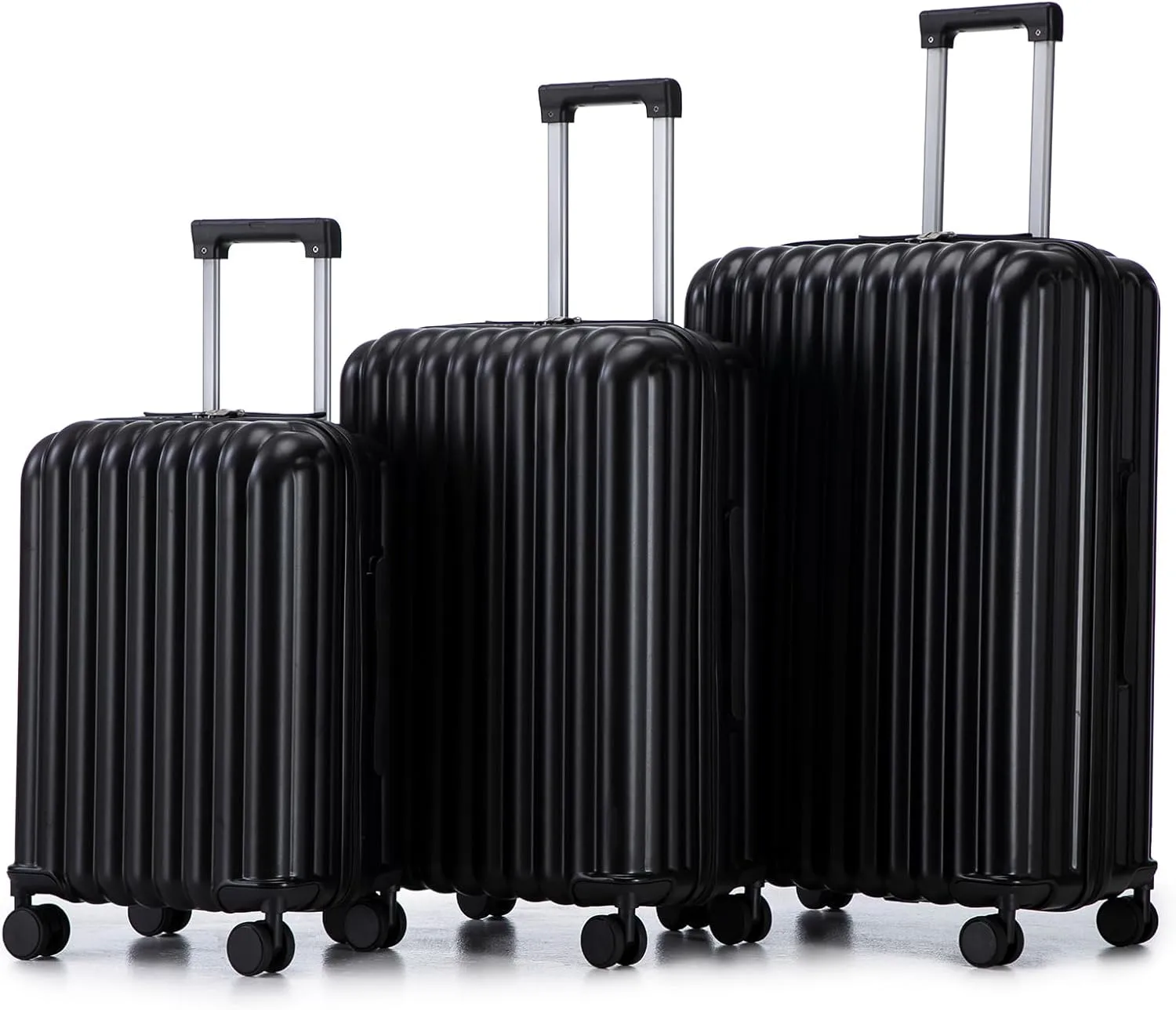 Functional ABS Spinner Wheel Luggage for Stress-Free Travel, Includes USB Port, Phone & Cup Holder, 20/24/28 Inch Sizes